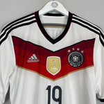 Shop 2014/15 GERMANY GOTZE #19 HOME SHIRT (M) ADIDAS, classic football shirts, vintage football shirts & retro soccer jerseys at Cult Kits