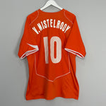 Shop 2004/06 NETHERLANDS V.NISTELROOY #10 HOME SHIRT (XL) NIKE, classic football shirts, vintage football shirts & retro soccer jerseys at Cult Kits