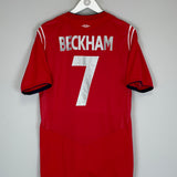 2004/06 ENGLAND BECKHAM #7 AWAY SHIRT (L) UMBRO