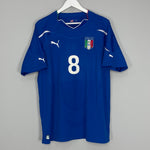 Shop 2010/11 ITALY GATTUSO #8 HOME SHIRT (XL) PUMA, classic football shirts, vintage football shirts & retro soccer jerseys at Cult Kits