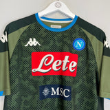 2019/20 NAPOLI AWAY SHIRT (XL) KAPPA