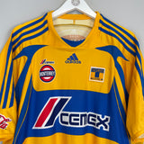 Shop 2007/08 TIGRES HOME SHIRT (XL) ADIDAS, classic football shirts, vintage football shirts & retro soccer jerseys at Cult Kits