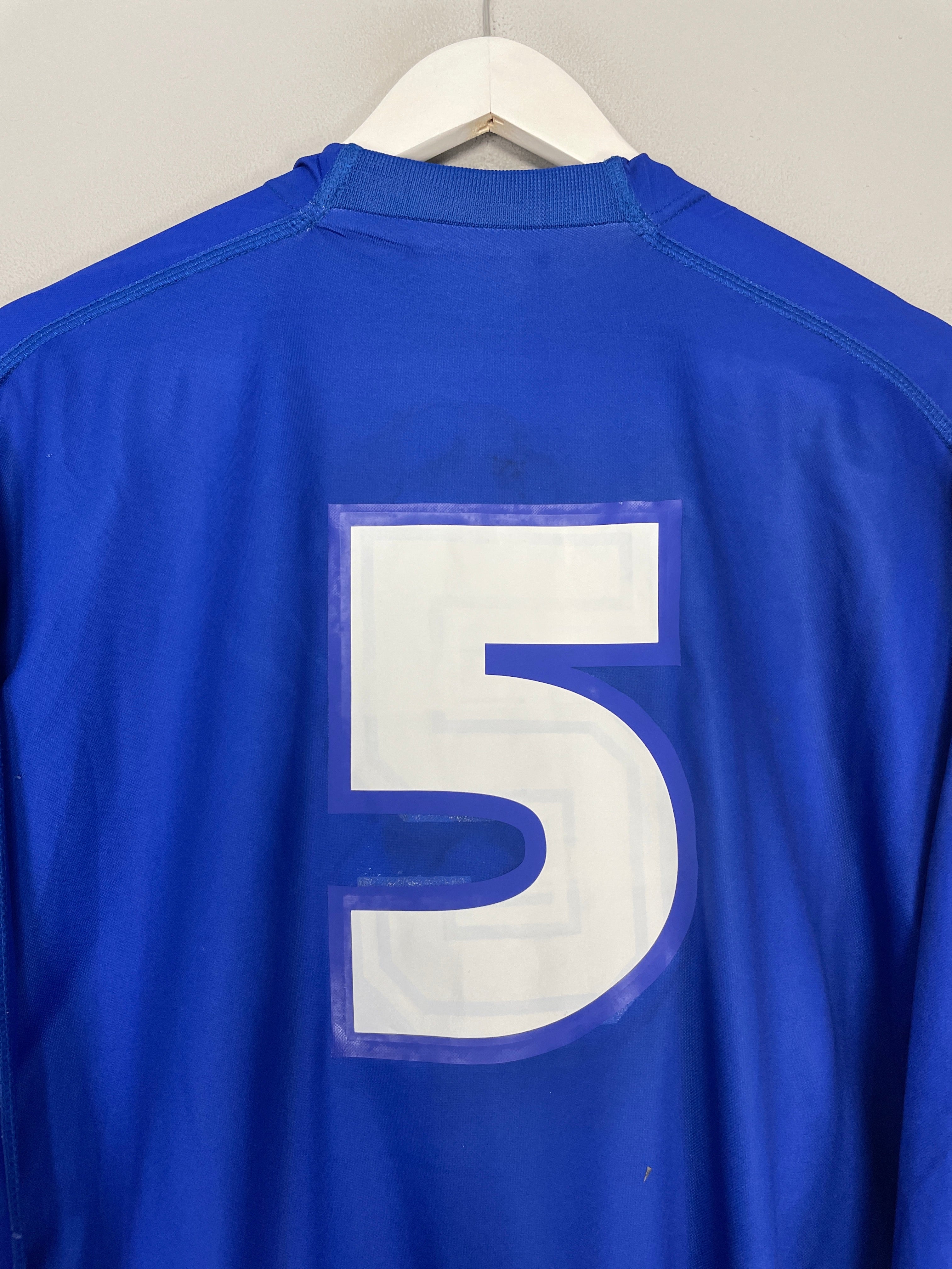 Shop 1998/99 ITALY #5 L/S HOME SHIRT (XXXL) KAPPA, classic football shirts, vintage football shirts & retro soccer jerseys at Cult Kits