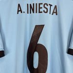 Shop 2012/13 SPAIN A.INIESTA #6 AWAY SHIRT (XXL) ADIDAS, classic football shirts, vintage football shirts & retro soccer jerseys at Cult Kits