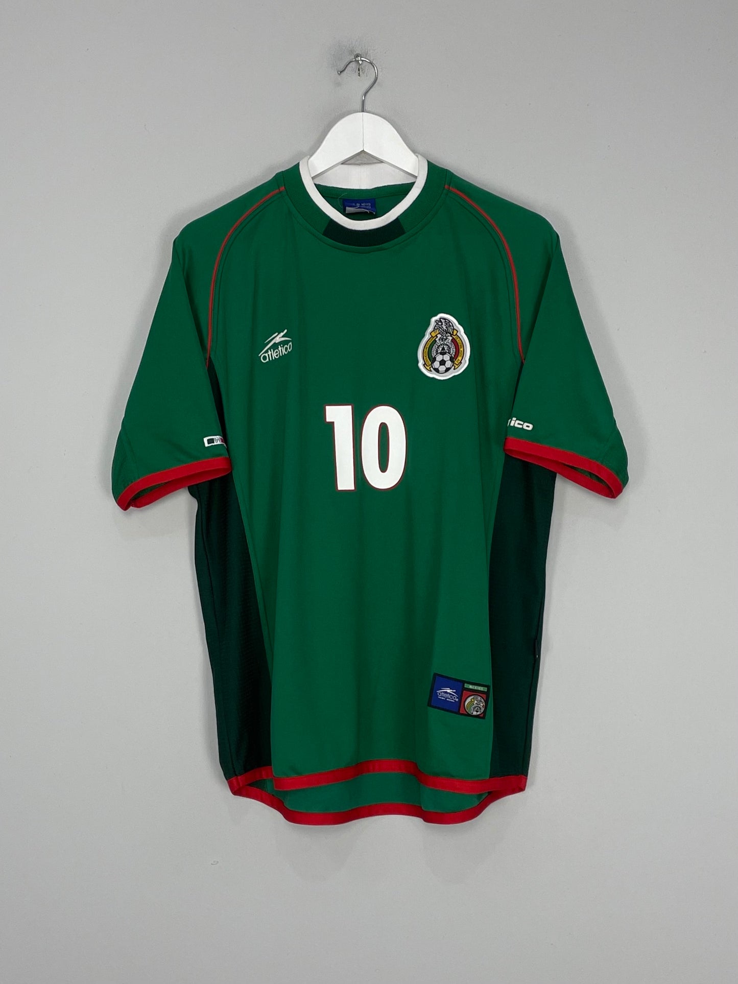 2001/02 MEXICO C.BLANCO #10 HOME SHIRT (L) ATLETICA