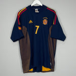 Shop 2002/04 SPAIN RAUL #7 THIRD SHIRT (XL) ADIDAS, classic football shirts, vintage football shirts & retro soccer jerseys at Cult Kits