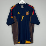 Shop 2002/04 SPAIN RAUL #7 THIRD SHIRT (XL) ADIDAS, classic football shirts, vintage football shirts & retro soccer jerseys at Cult Kits