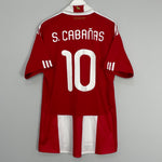 Shop 2010/11 PARAGUAY S.CABANAS #10 HOME SHIRT (L) ADIDAS, classic football shirts, vintage football shirts & retro soccer jerseys at Cult Kits