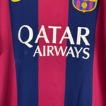 Shop 2014/15 BARCELONA NEYMAR JR #11 HOME SHIRT (XL) NIKE, classic football shirts, vintage football shirts & retro soccer jerseys at Cult Kits