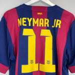 Shop 2014/15 BARCELONA NEYMAR JR #11 HOME SHIRT (XL) NIKE, classic football shirts, vintage football shirts & retro soccer jerseys at Cult Kits
