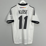 Shop 2002/04 GERMANY KLOSE #11 HOME SHIRT (S) ADIDAS, classic football shirts, vintage football shirts & retro soccer jerseys at Cult Kits