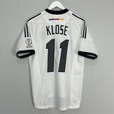 Shop 2002/04 GERMANY KLOSE #11 HOME SHIRT (S) ADIDAS, classic football shirts, vintage football shirts & retro soccer jerseys at Cult Kits