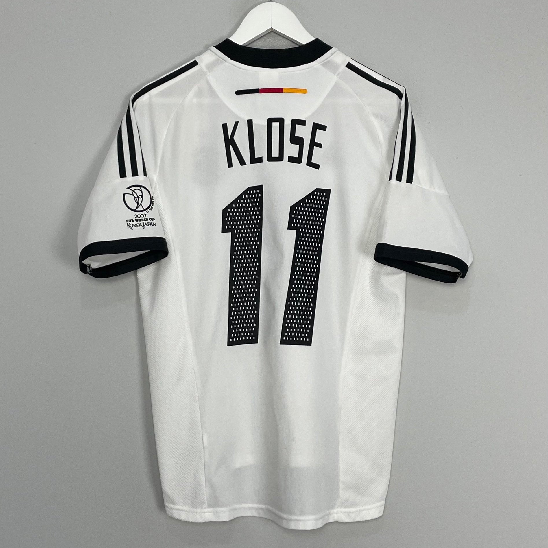 Shop 2002/04 GERMANY KLOSE #11 HOME SHIRT (S) ADIDAS, classic football shirts, vintage football shirts & retro soccer jerseys at Cult Kits