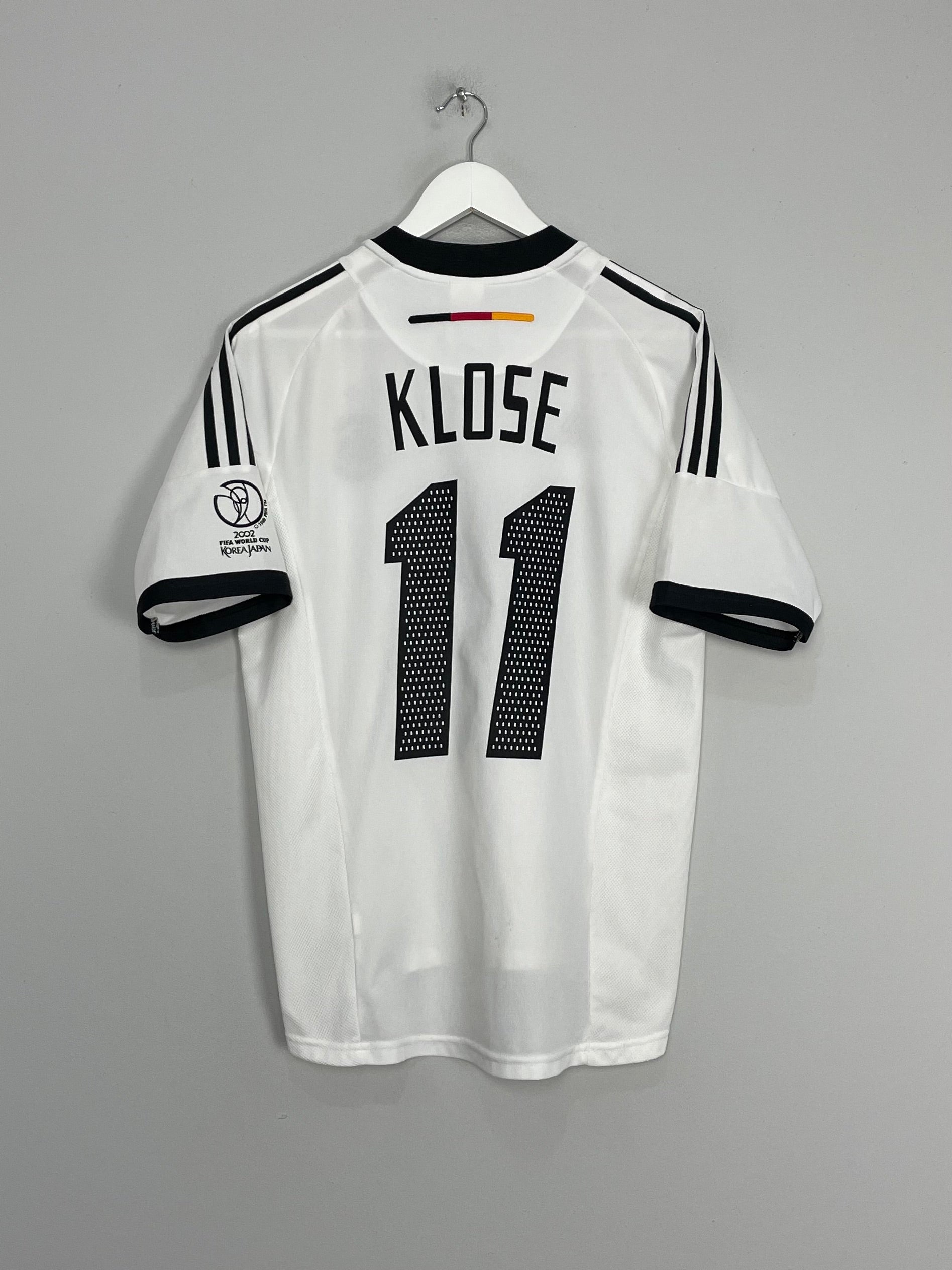 Shop 2002/04 GERMANY KLOSE #11 HOME SHIRT (S) ADIDAS, classic football shirts, vintage football shirts & retro soccer jerseys at Cult Kits