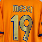 Shop 2006/08 BARCELONA MESSI #19 AWAY SHIRT (XL) NIKE, classic football shirts, vintage football shirts & retro soccer jerseys at Cult Kits