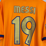 Shop 2006/08 BARCELONA MESSI #19 AWAY SHIRT (XL) NIKE, classic football shirts, vintage football shirts & retro soccer jerseys at Cult Kits