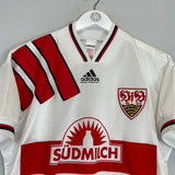 Shop 1993/95 STUTTGART BOBIC #11 HOME SHIRT (S) ADIDAS, classic football shirts, vintage football shirts & retro soccer jerseys at Cult Kits