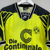1994/95 DORTMUND HOME SHIRT (M) NIKE