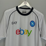 Shop 2023/24 NAPOLI *BNWT* AWAY SHIRT (XXL) EA7, classic football shirts, vintage football shirts & retro soccer jerseys at Cult Kits