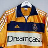 Shop 2000/01 DEPORTIVO LA CORUNA AWAY SHIRT (L) ADIDAS, classic football shirts, vintage football shirts & retro soccer jerseys at Cult Kits