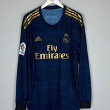 2019/20 REAL MADRID SERGIO RAMOS #4 L/S *AUTHENTIC* AWAY SHIRT (L) ADIDAS