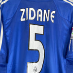 Shop 2004/05 REAL MADRID ZIDANE #5 THIRD SHIRT (L) ADIDAS, classic football shirts, vintage football shirts & retro soccer jerseys at Cult Kits