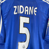 Shop 2004/05 REAL MADRID ZIDANE #5 THIRD SHIRT (L) ADIDAS, classic football shirts, vintage football shirts & retro soccer jerseys at Cult Kits