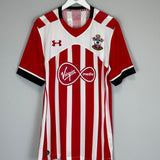 2016/17 SOUTHAMPTON VIRGIL #17 HOME SHIRT (XL) UNDER ARMOUR