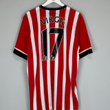 2016/17 SOUTHAMPTON VIRGIL #17 HOME SHIRT (XL) UNDER ARMOUR