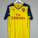 2014/15 ARSENAL PODOLSKI #9 AWAY SHIRT (M) PUMA
