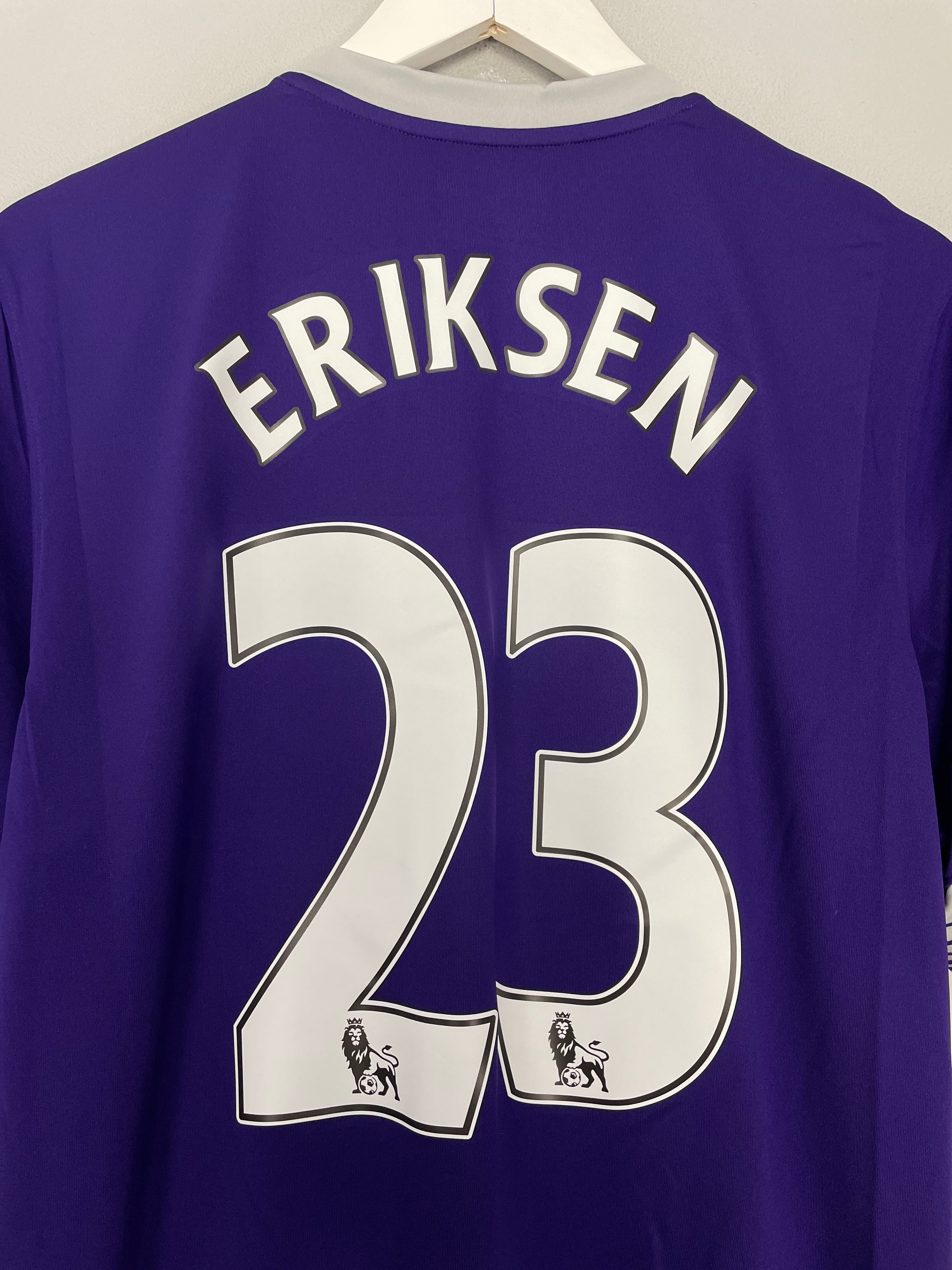 Shop 2015/16 TOTTENHAM ERIKSEN #23 THIRD SHIRT (L) UNDER ARMOUR, classic football shirts, vintage football shirts & retro soccer jerseys at Cult Kits