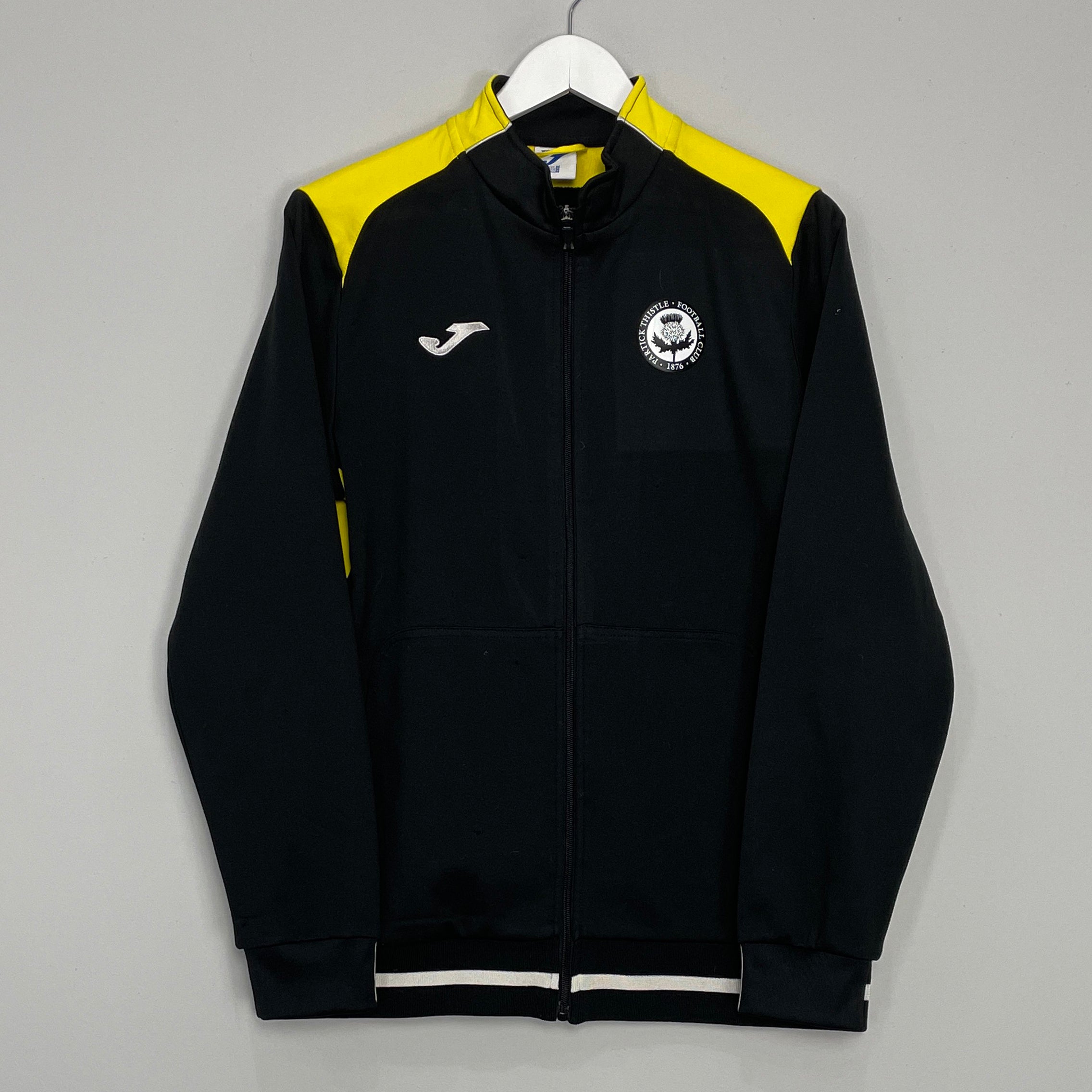 Shop 2018/19 PARTICK THISTLE TRACKSUIT TOP (M) JOMA, classic football shirts, vintage football shirts & retro soccer jerseys at Cult Kits
