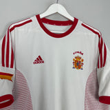 2002/04 SPAIN AWAY SHIRT (XL) ADIDAS