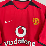 2002/04 MANCHESTER UNITED RONALDO #7 HOME SHIRT (L) NIKE