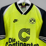 1995/96 DORTMUND HOME SHIRT (M) NIKE