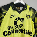 Shop 1992/93 DORTMUND #19 HOME SHIRT (L) NIKE, classic football shirts, vintage football shirts & retro soccer jerseys at Cult Kits
