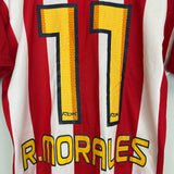 2006/07 CHIVAS GUADALAJARA R.MORALES #11 HOME SHIRT (XS) REEBOK