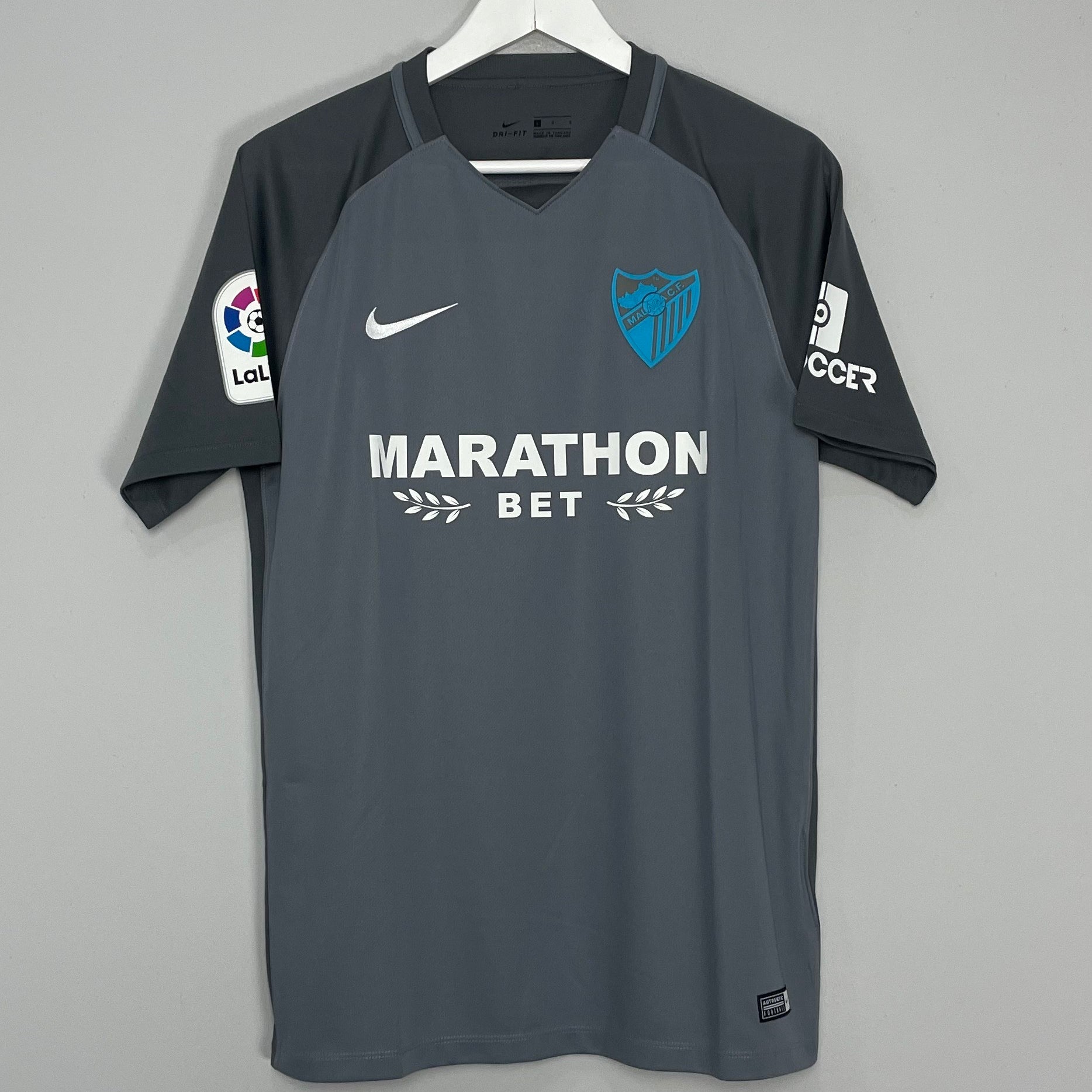 Shop 2017/18 MALAGA AWAY SHIRT (L) NIKE, classic football shirts, vintage football shirts & retro soccer jerseys at Cult Kits