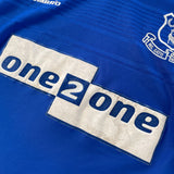 1999/00 Everton Campbell #9 Home Shirt (XXL) Umbro