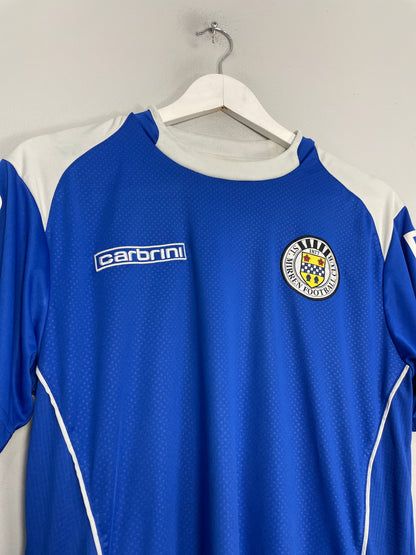 2011/12 ST MIRREN TRAINING SHIRT (S) CARBRINI