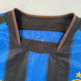 2003/04 Inter Milan Adriano #10 C/L Home Shirt (XL) Nike