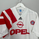 Shop 1991/93 BAYERN MUNICH AWAY SHIRT (XL) ADIDAS, classic football shirts, vintage football shirts & retro soccer jerseys at Cult Kits