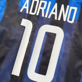 2003/04 Inter Milan Adriano #10 C/L Home Shirt (XL) Nike