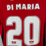 2008/09 BENFICA DI MARIA #20 HOME SHIRT (M) ADIDAS