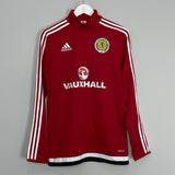 Shop 2015/16 SCOTLAND DRILL TOP (S) ADIDAS, classic football shirts, vintage football shirts & retro soccer jerseys at Cult Kits