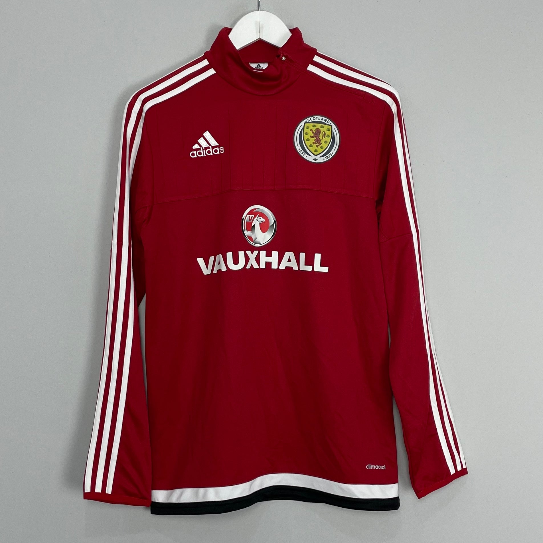 Shop 2015/16 SCOTLAND DRILL TOP (S) ADIDAS, classic football shirts, vintage football shirts & retro soccer jerseys at Cult Kits