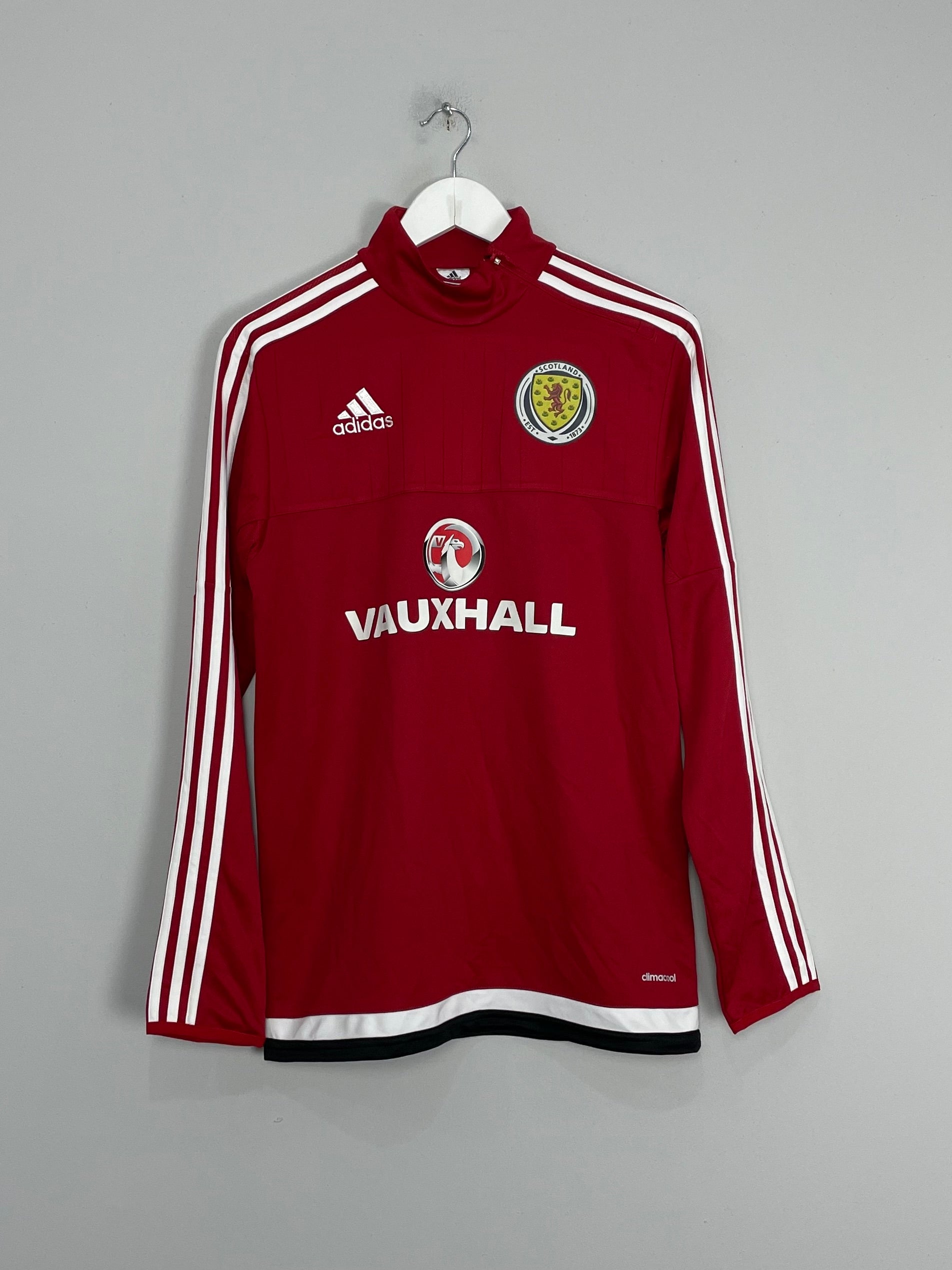 Shop 2015/16 SCOTLAND DRILL TOP (S) ADIDAS, classic football shirts, vintage football shirts & retro soccer jerseys at Cult Kits