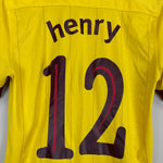 Shop 2010/11 ARSENAL HENRY #12 AWAY SHIRT (M) NIKE, classic football shirts, vintage football shirts & retro soccer jerseys at Cult Kits