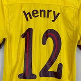 Shop 2010/11 ARSENAL HENRY #12 AWAY SHIRT (M) NIKE, classic football shirts, vintage football shirts & retro soccer jerseys at Cult Kits