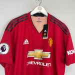 Shop 2018/19 MANCHESTER UNITED MATA #8 *AUTHENTIC* BNWT HOME SHIRT (XXL) ADIDAS, classic football shirts, vintage football shirts & retro soccer jerseys at Cult Kits